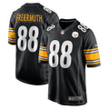 Men s Nike Pat Freiermuth Black Pittsburgh Steelers Game Jersey