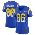 Women s Nike Tyler Hudson Royal Los Angeles Rams Home Game Jersey