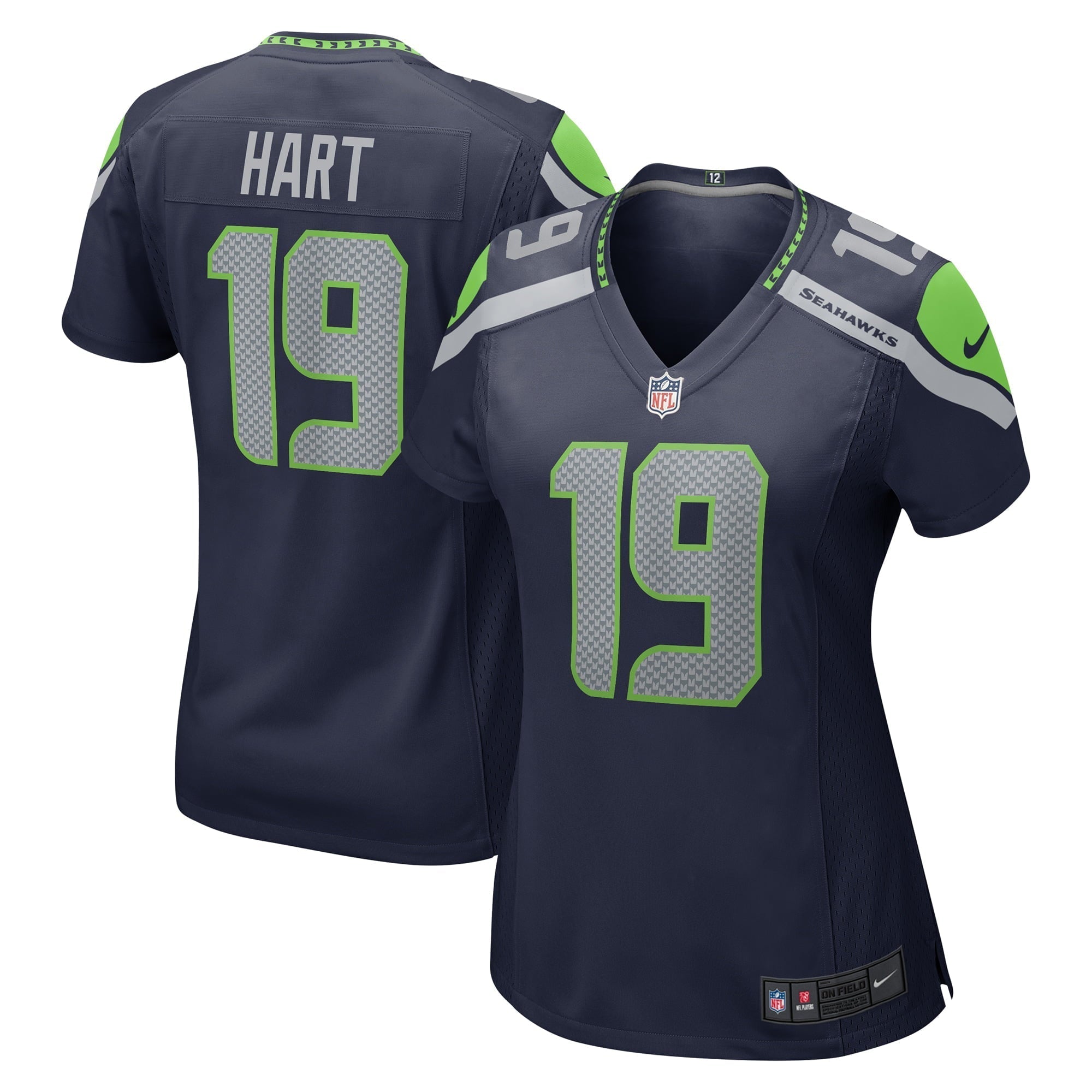 Women s Nike Penny Hart College Navy Seattle Seahawks Game Jersey