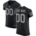 Las Vegas Raiders Nike Vapor Untouchable Custom Elite Jersey   Black