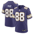 Men s Nike Alan Page Purple Minnesota Vikings Classic Retired Player Jersey