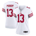 Women s Nike Brock Purdy White San Francisco 49ers Game Player Jersey
