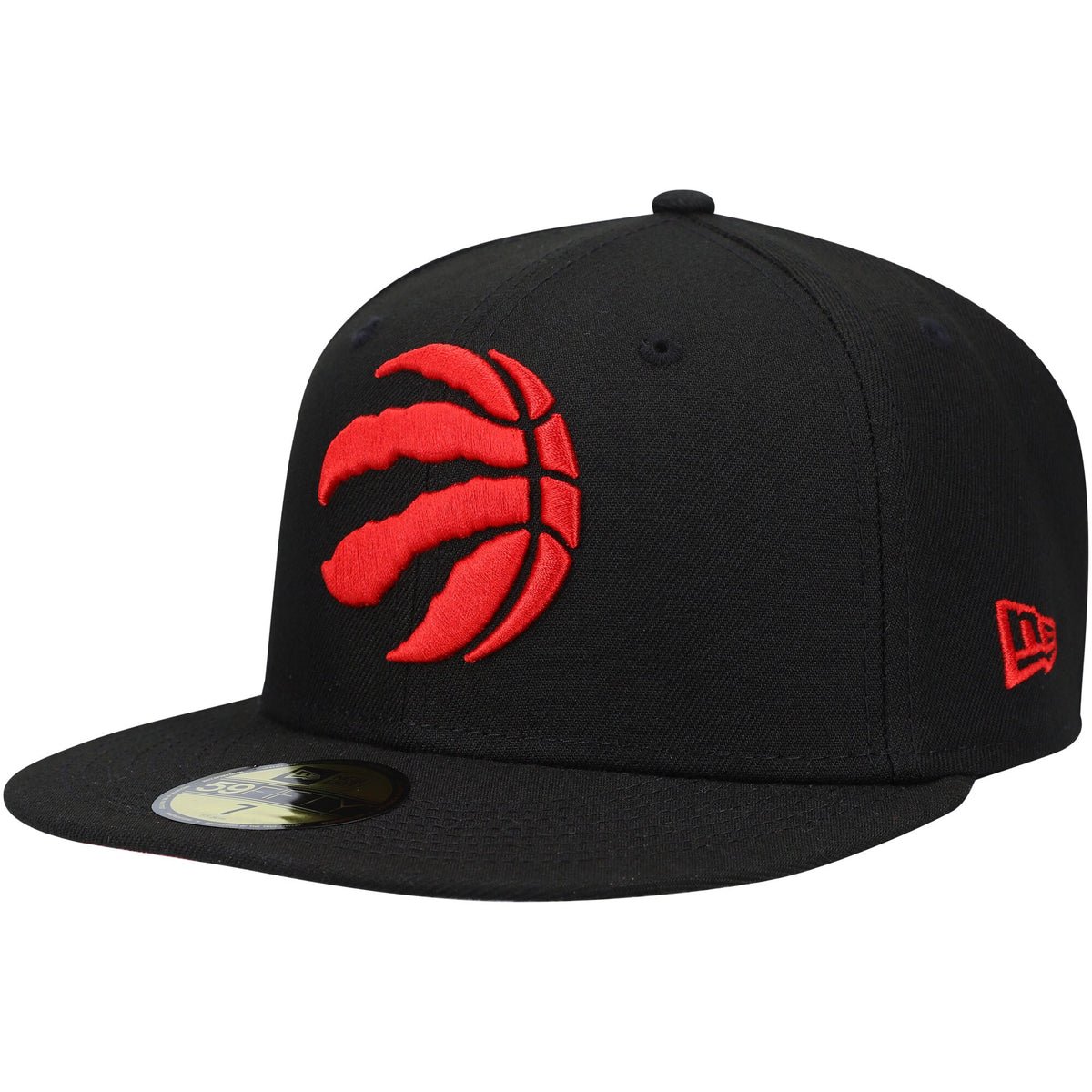 Toronto Raptors New Era Team Wordmark 59FIFTY Fitted Hat - Black