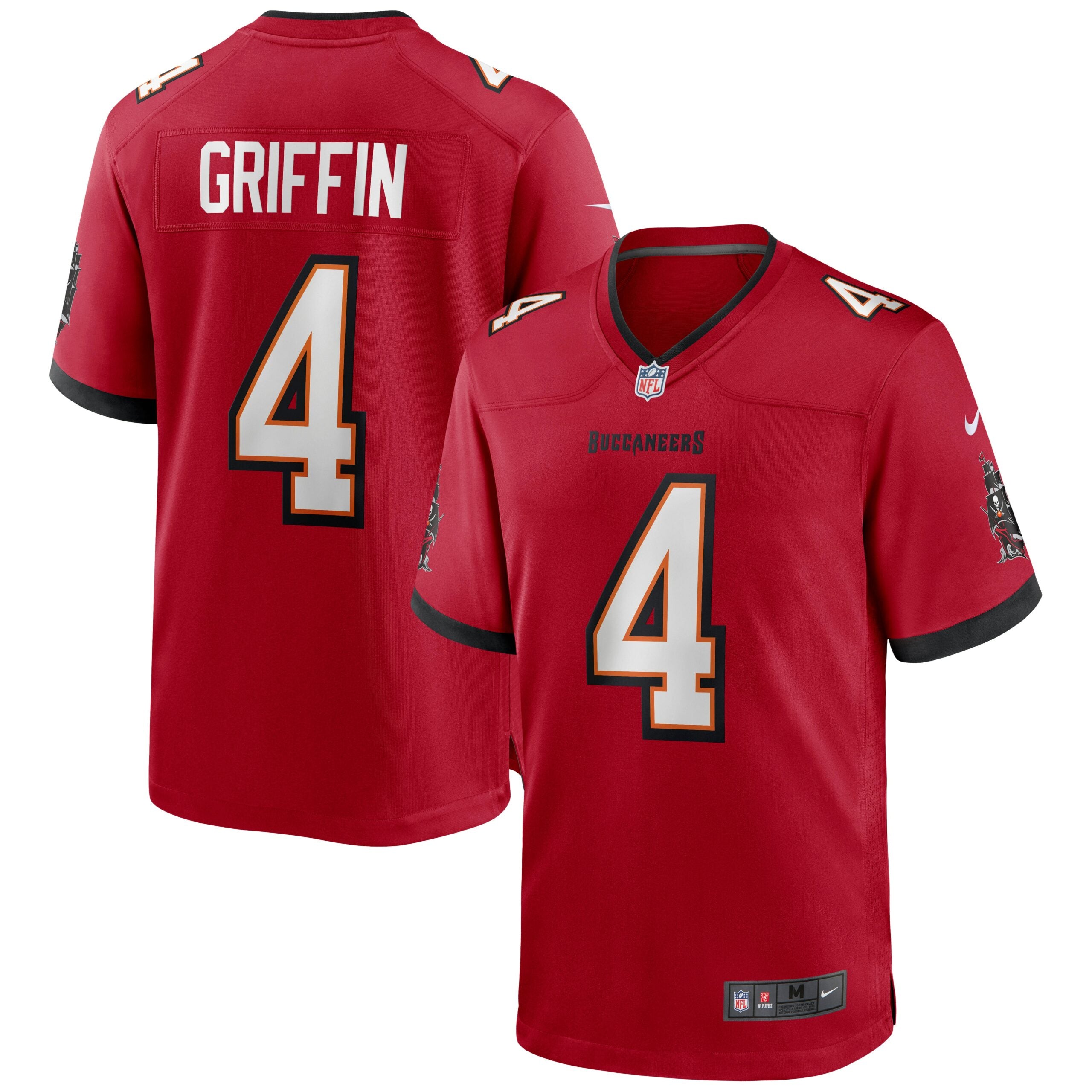 Ryan Griffin Tampa Bay Buccaneers Nike Game Jersey   Red
