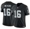 Men s Las Vegas Raiders  Jakobi Meyers Black 2023 F.U.S.E Vapor Untouchable Stitched Jerseys