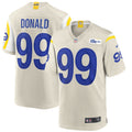 Men s Nike Aaron Donald Bone Los Angeles Rams Player Game Jersey