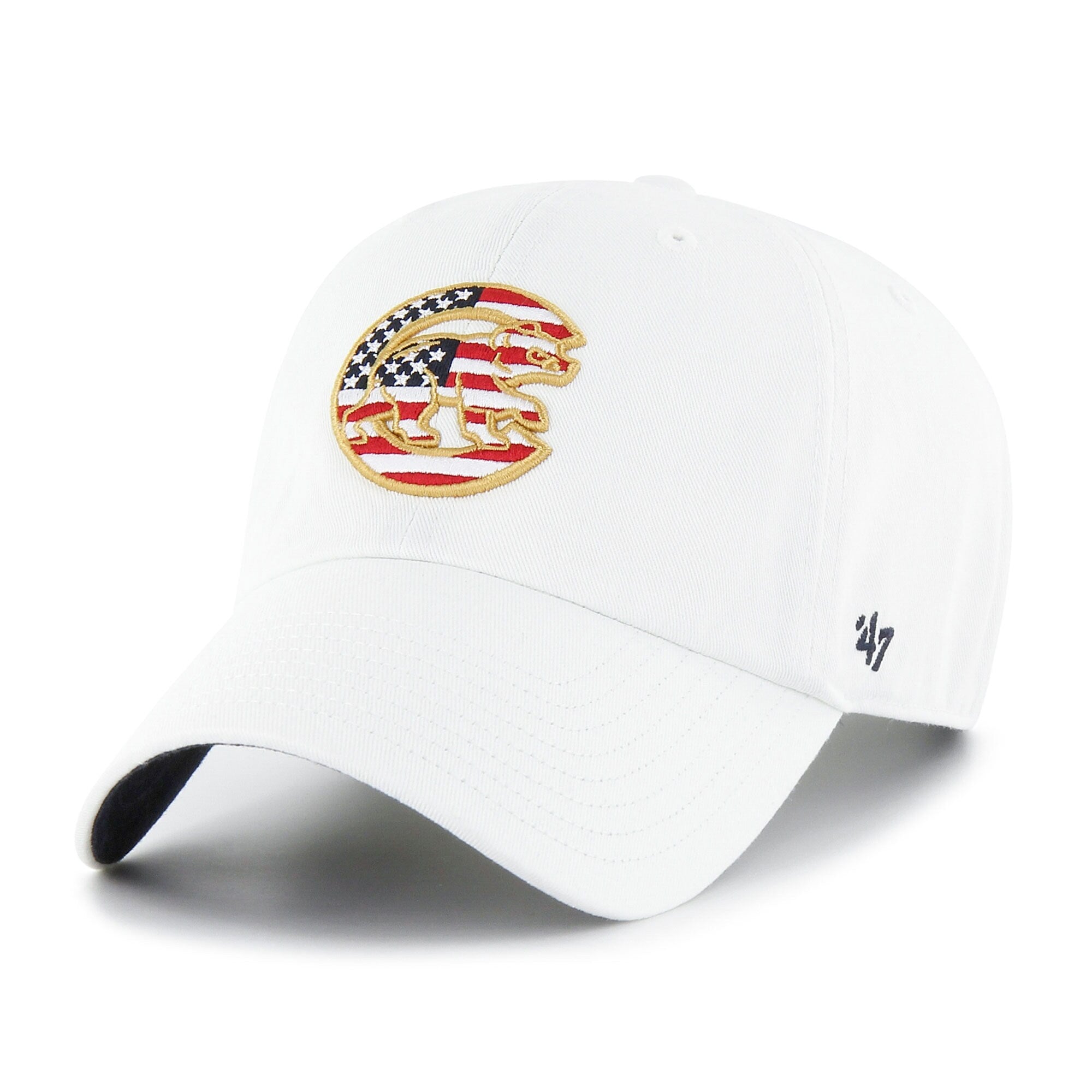 Chicago Cubs '47 Homeland Clean Up Adjustable Hat - White