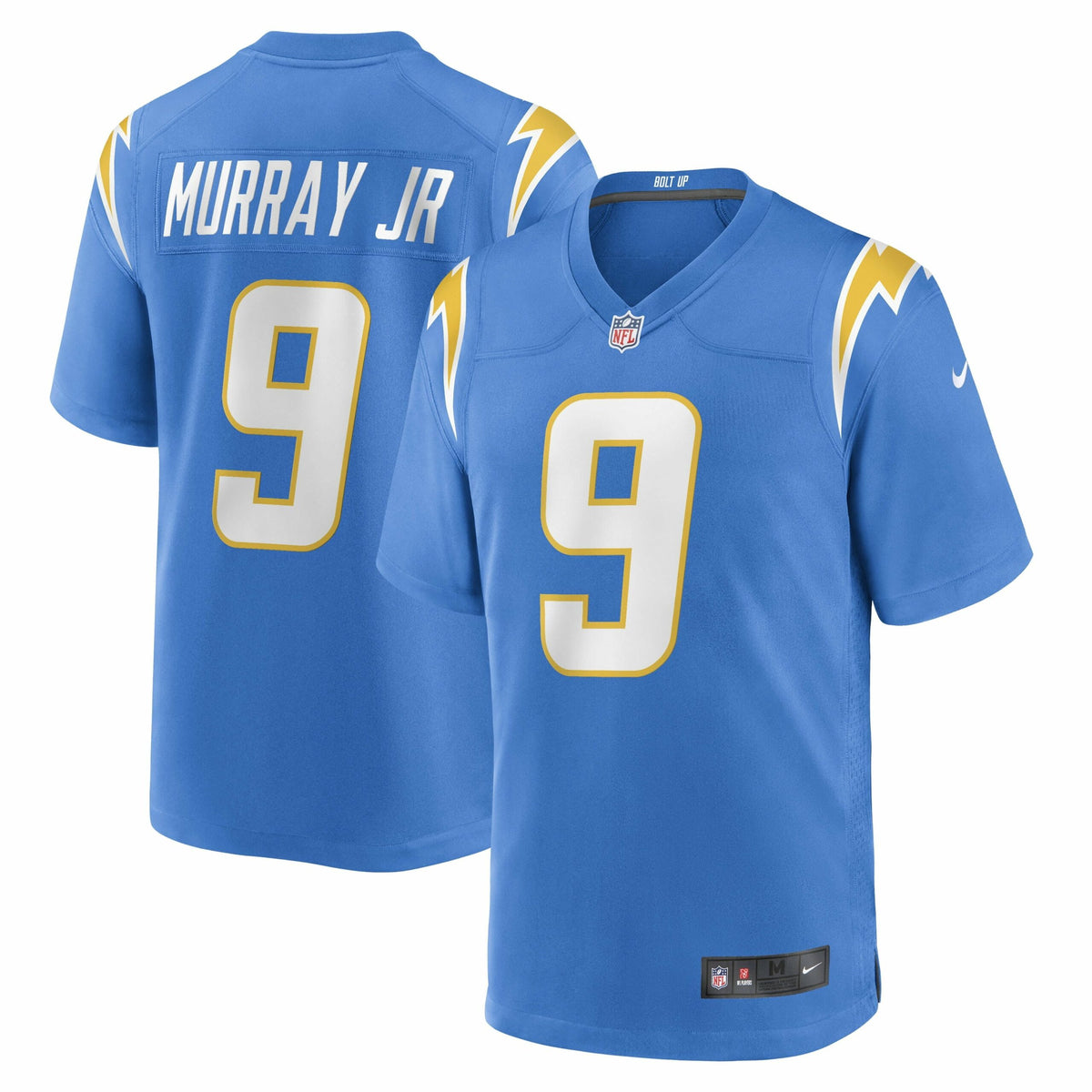 Men s Nike Kenneth Murray Jr. Powder Blue Los Angeles Chargers Game Jersey
