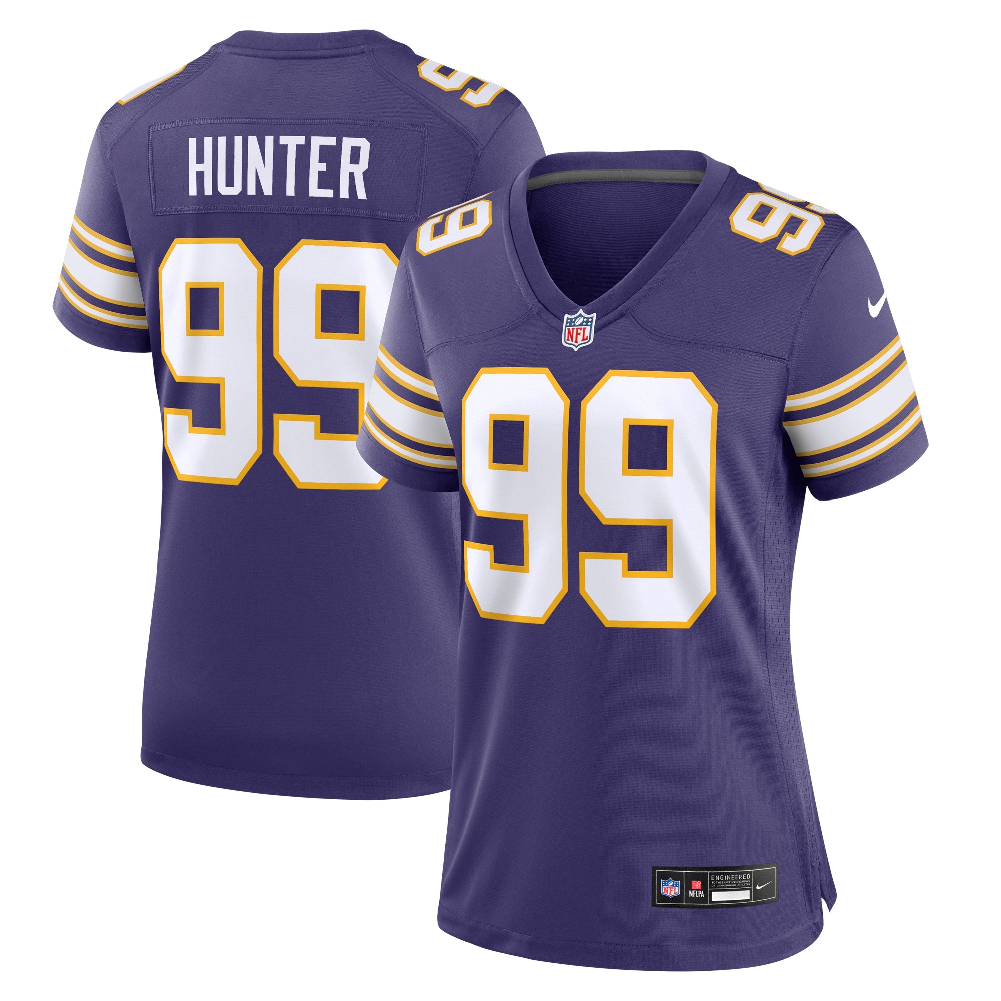 Danielle Hunter Minnesota Vikings Nike Women s Classic Player Game Jersey   Purple