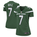 Women s Nike Tim Boyle Gotham Green New York Jets Game Jersey
