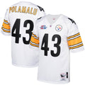 Troy Polamalu Pittsburgh Steelers Mitchell   Ness 2005 Authentic Throwback Retired Player Jersey   White
