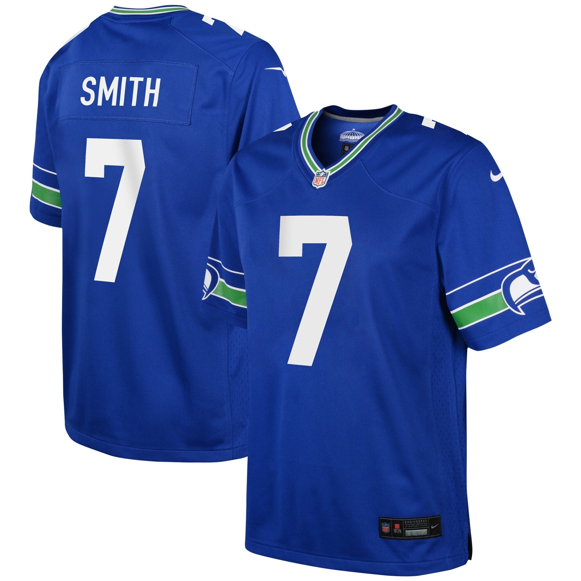 Geno Smith Seattle Seahawks Nike Youth Game Jersey Royal