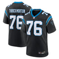 Calvin Throckmorton Carolina Panthers Nike Team Game Jersey    Black