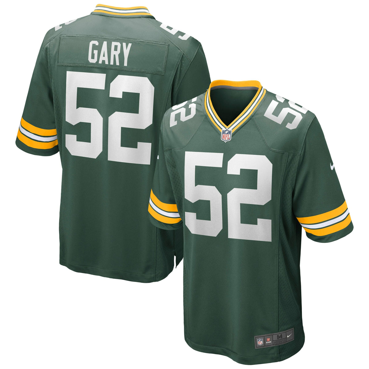Rashan Gary Green Bay Packers Nike Game Jersey   Green