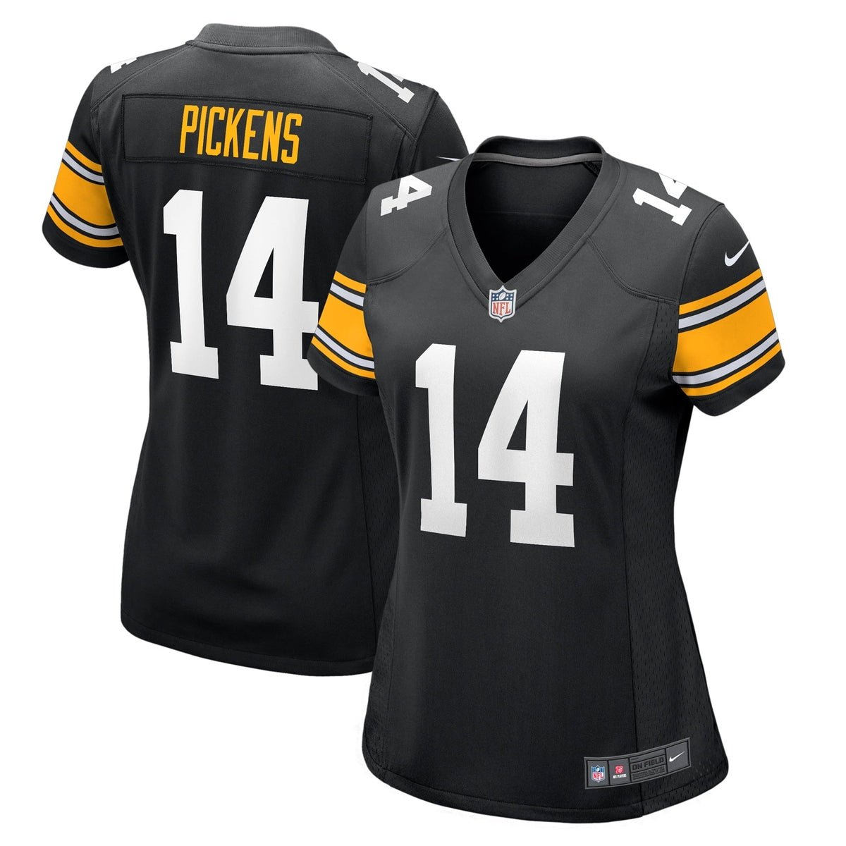 Women s Nike George Pickens Black Pittsburgh Steelers Alternate Game Player Jersey
