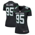 Women s Nike Quinnen Williams Stealth Black New York Jets Alternate Game Player Jersey