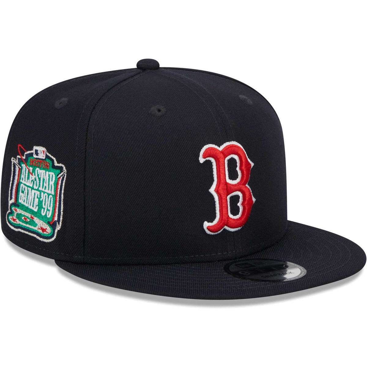 Boston Red Sox New Era 1999 MLB All-Star Game Side Patch 9FIFTY Snapback Hat - Navy