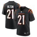 Men s Nike Mike Hilton Black Cincinnati Bengals Game Player Jersey