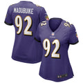 Justin Madubuike Baltimore Ravens Nike Women s Game Jersey   Purple