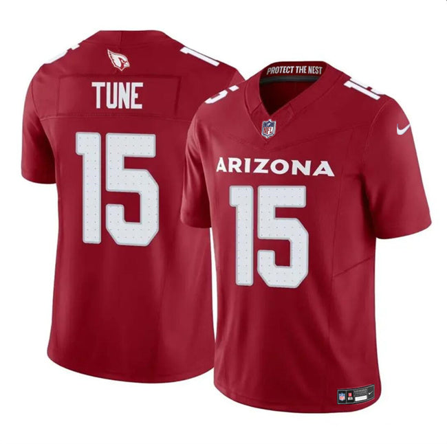Men s Arizona Cardinals Clayton Tune Red 2023 Vapor Untouchable Limited Stitched Jerseys