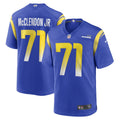Men s Nike Warren McClendon Jr. Royal Los Angeles Rams Team Game Jersey