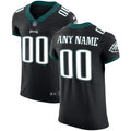 Philadelphia Eagles Nike Vapor Untouchable Custom Elite Jersey   Black