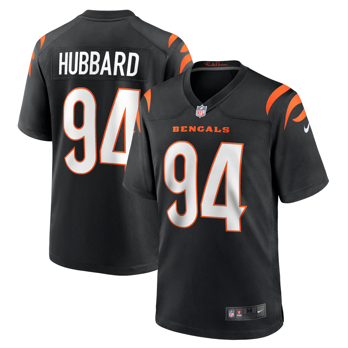 Sam Hubbard Cincinnati Bengals Nike Player Game Jersey   Black