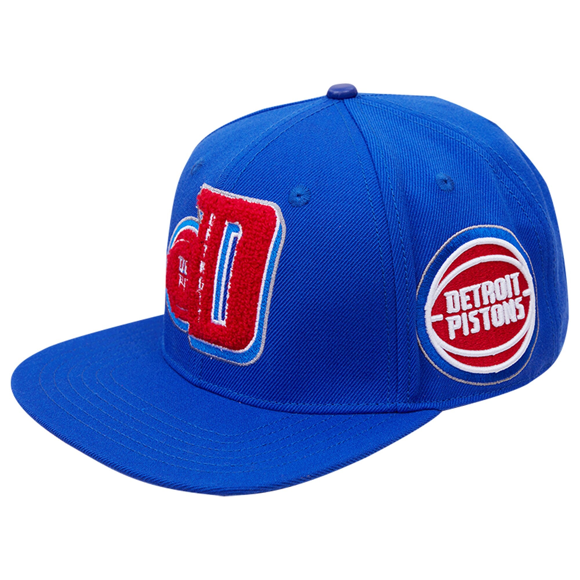 Detroit Pistons Pro Standard Mashup Logos Snapback Hat - Blue