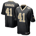 Alvin Kamara New Orleans Saints Nike Game Player Jersey   Black