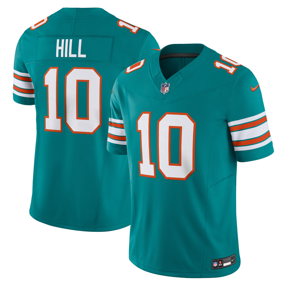 Tyreek Hill Miami Dolphins Nike Vapor F.U.S.E. Limited Jersey   Aqua