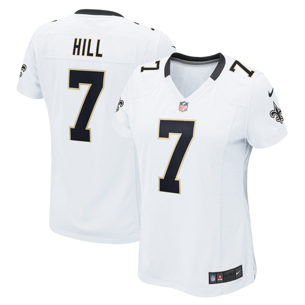 Women s New Orleans Saints Taysom Hill Game Jersey White
