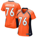 Women s Nike Calvin Anderson Orange Denver Broncos Game Jersey