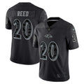 Men s Nike Ed Reed Black Baltimore Ravens Retired Player RFLCTV Limited Jersey