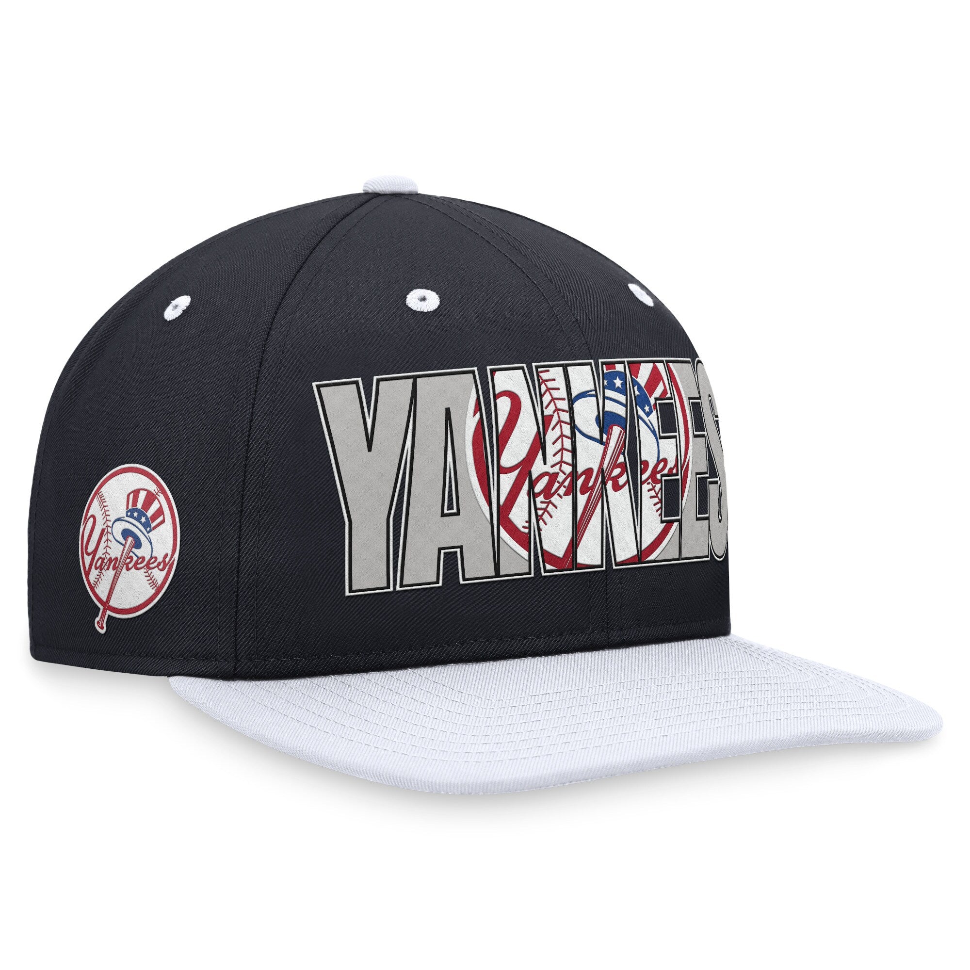 New York Yankees Nike Cooperstown Collection Pro Snapback Hat - Navy