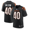 Men s Nike Brandon Wilson Black Cincinnati Bengals Game Jersey
