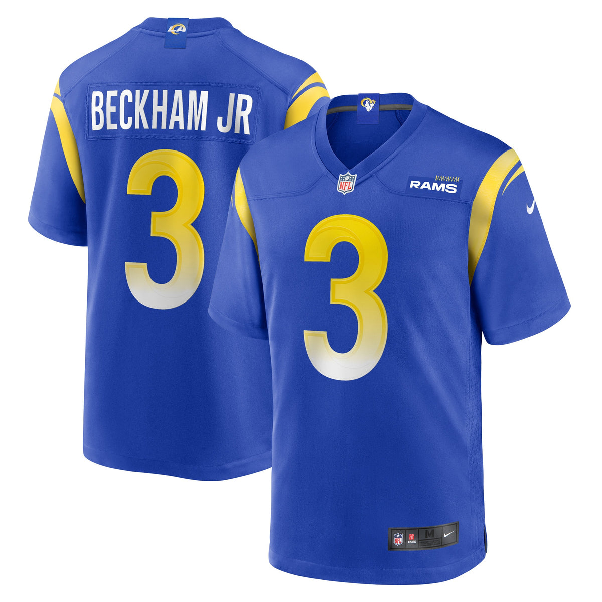 Odell Beckham Jr. Los Angeles Rams Nike Game Jersey   Royal