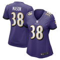 Ben Mason Baltimore Ravens Nike Women s Game Jersey   Purple