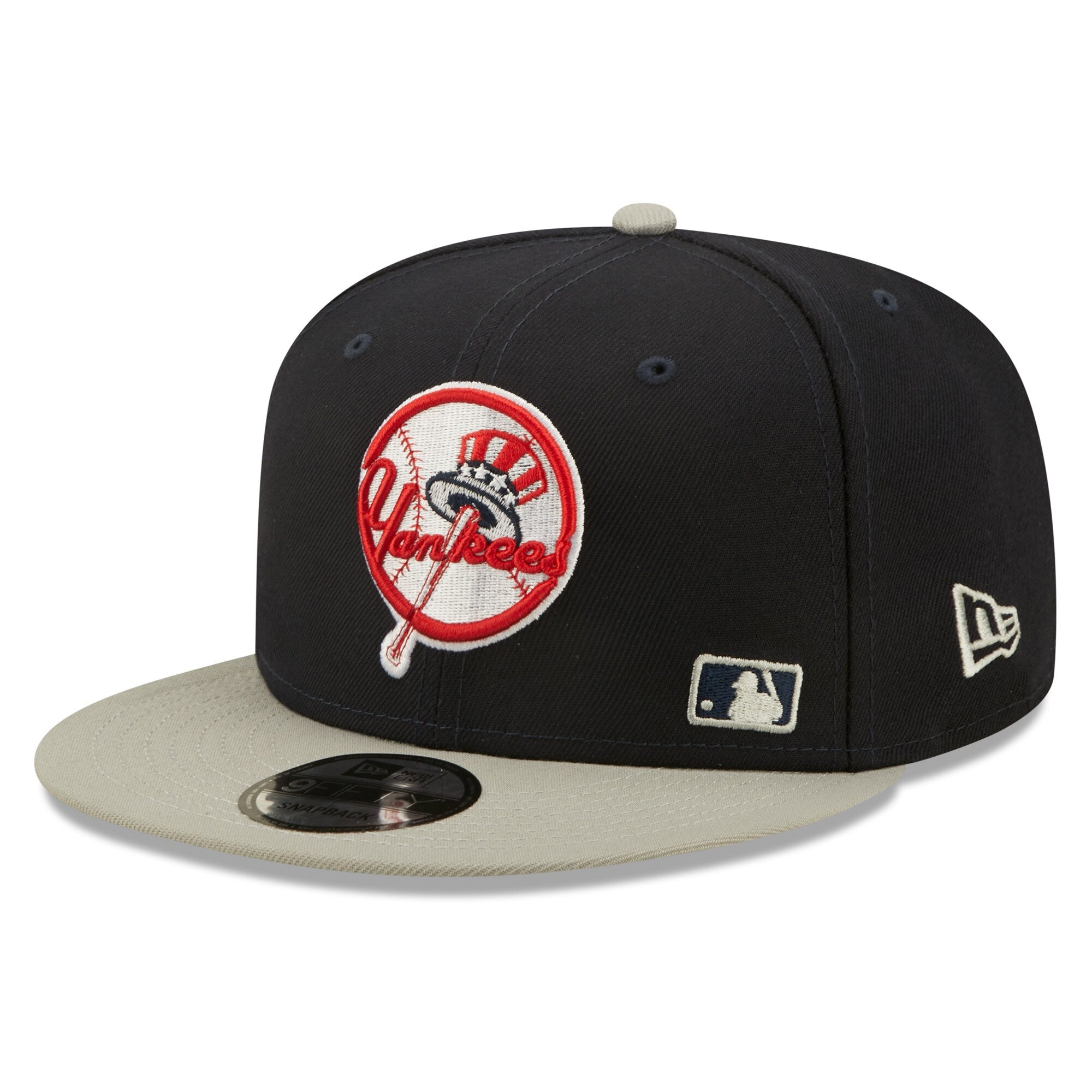 New York Yankees New Era Flawless 9FIFTY Snapback Hat - Navy/Gray