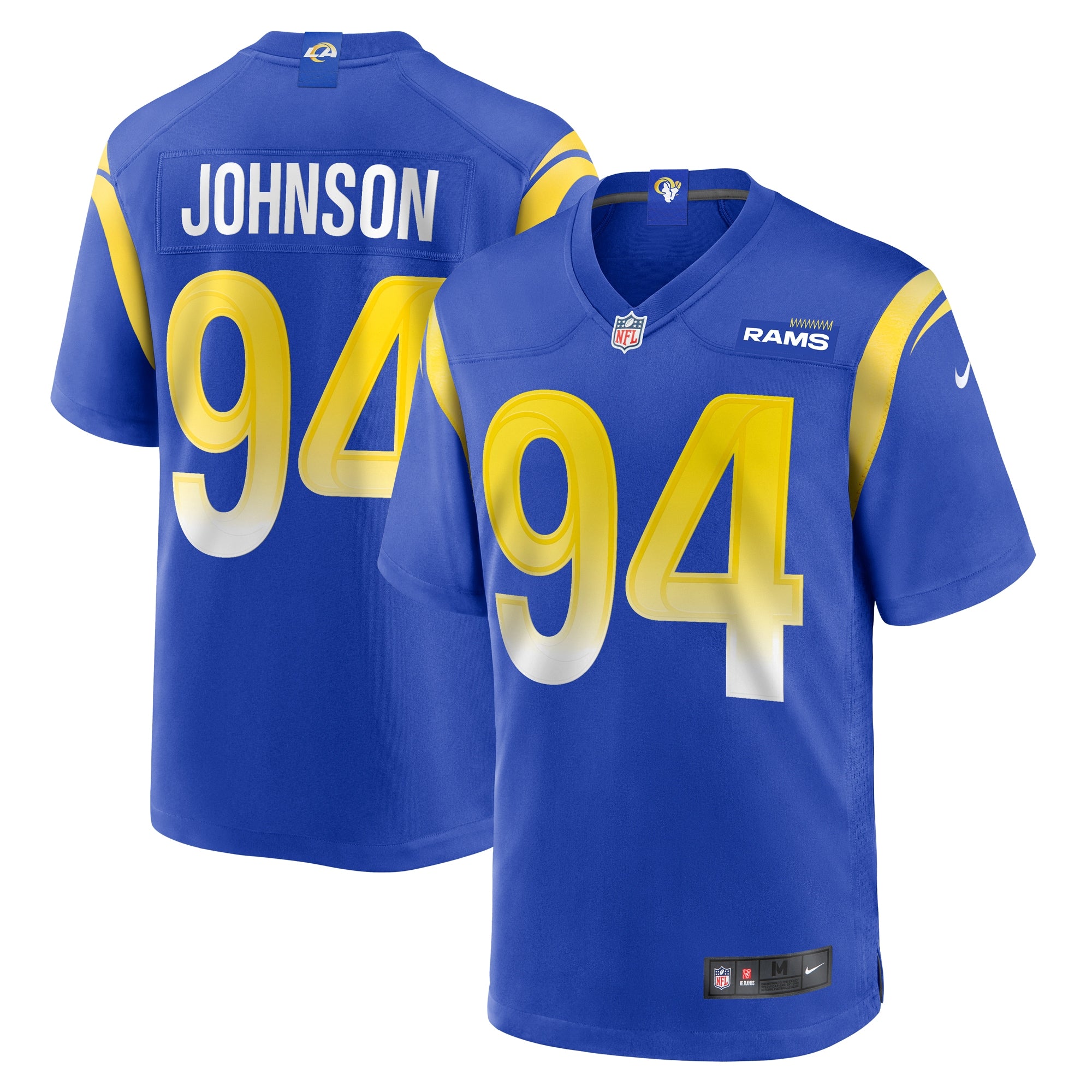 Desjuan Johnson Los Angeles Rams Nike Home Game Jersey   Royal