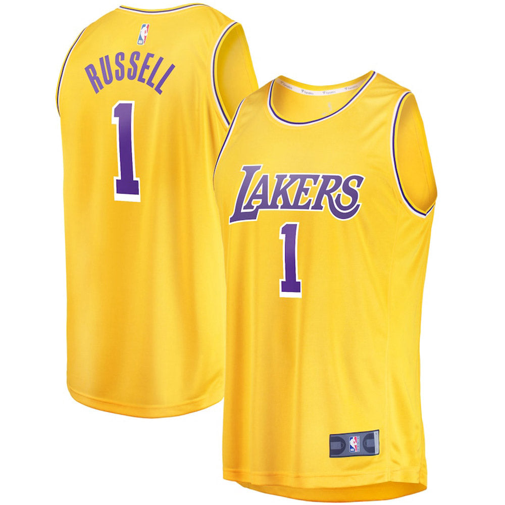 Youth Los Angeles Lakers D'Angelo Russell Icon Edition Jersey - Gold