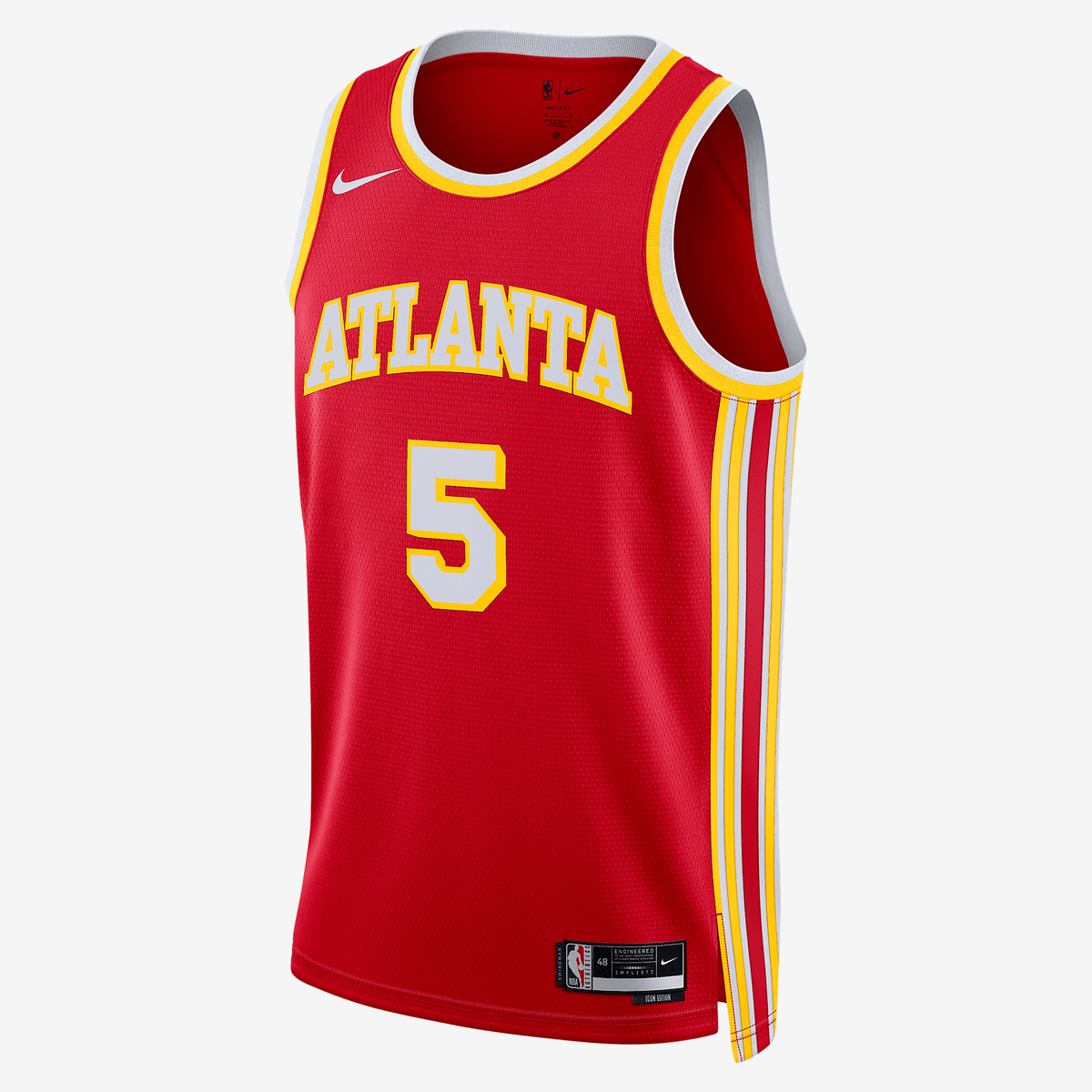 Atlanta Hawks, NBA Jerseys Icon Edition 2022/23 Nike Dri-FIT NBA Swingman Jersey - University Red
