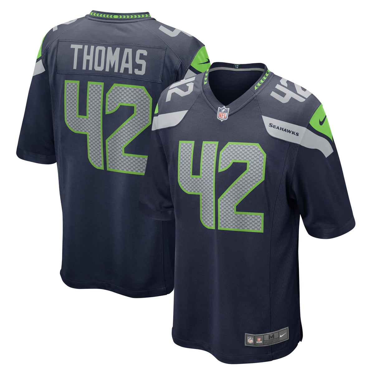 Drake Thomas Seattle Seahawks Nike Team Game Jersey College Navy
