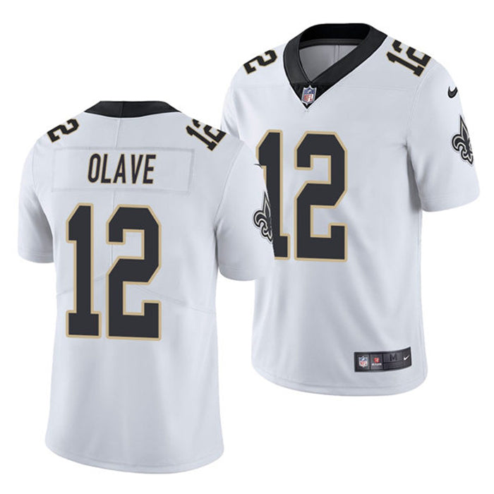Youth New Orleans Saints Chris Olave Vapor Jersey   White