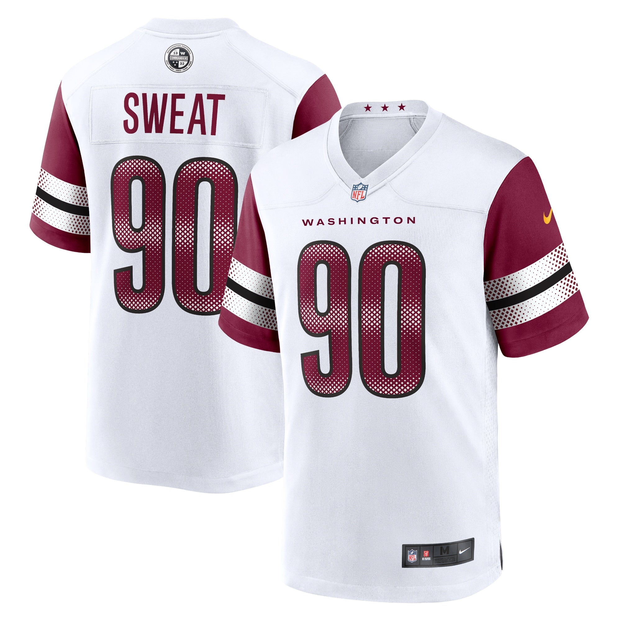 Montez Sweat Washington Commanders Nike Game Jersey   White