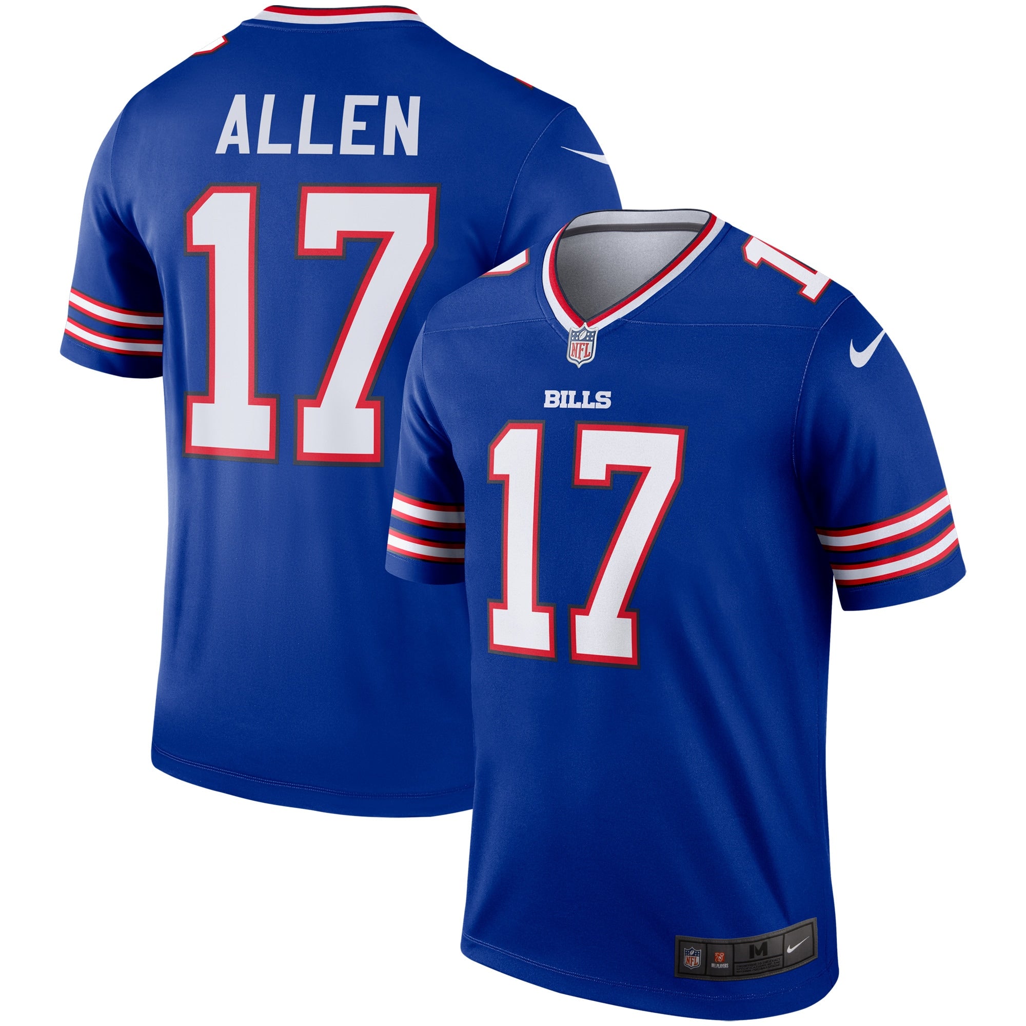 Josh Allen Buffalo Bills Nike Legend Jersey   Royal