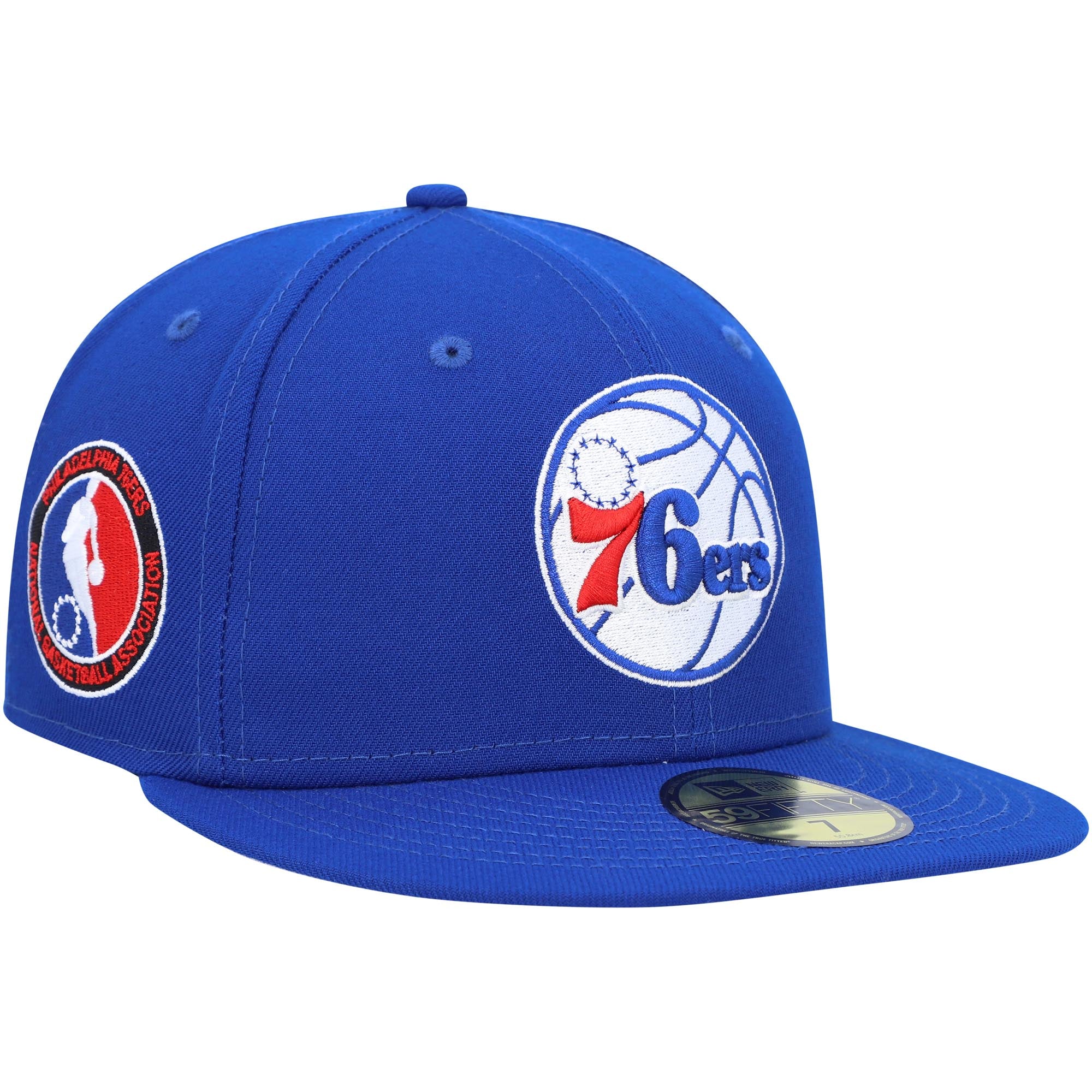 Philadelphia 76ers New Era Team Logoman 59FIFTY Fitted Hat - Royal