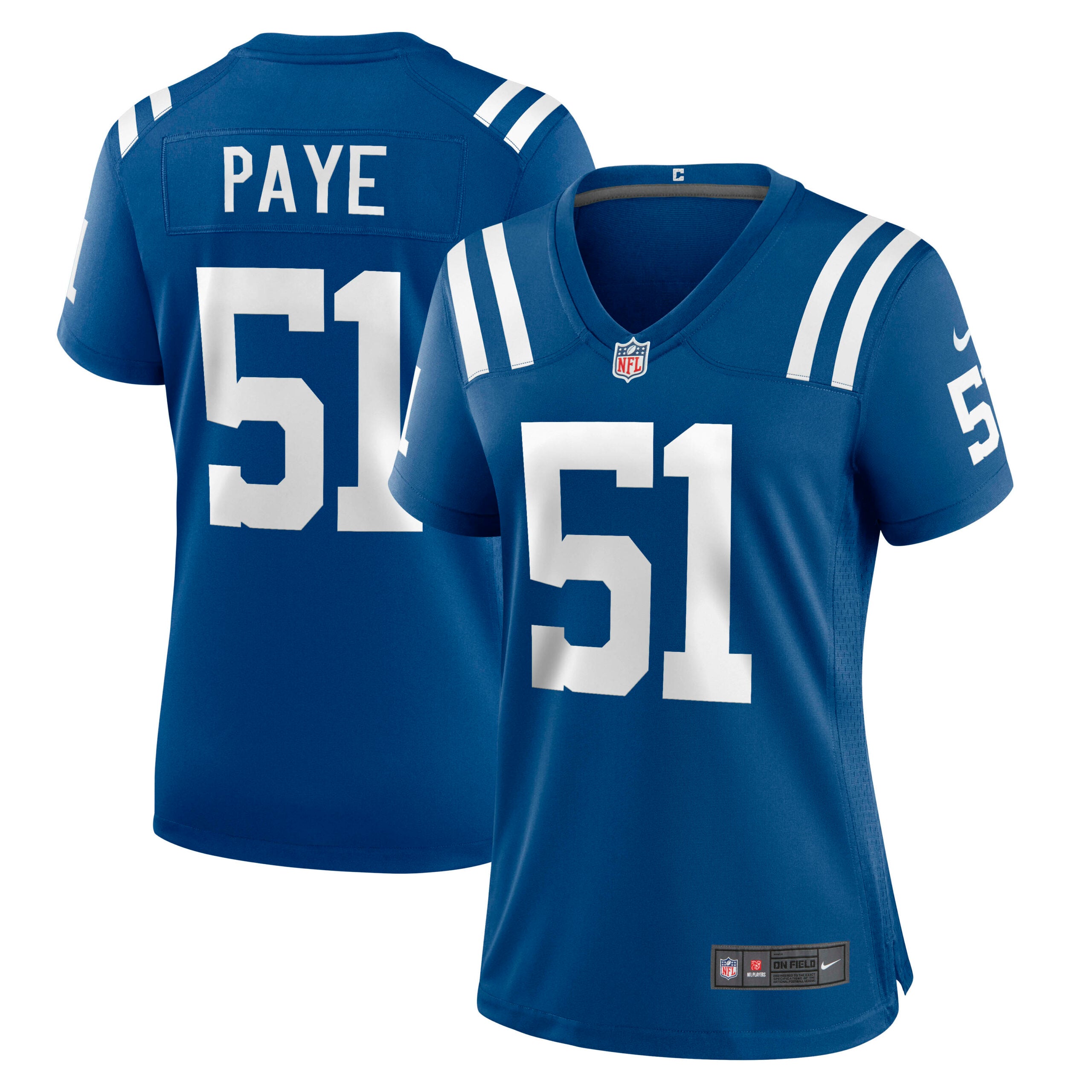 Kwity Paye Indianapolis Colts Nike Women s Game Jersey   Royal