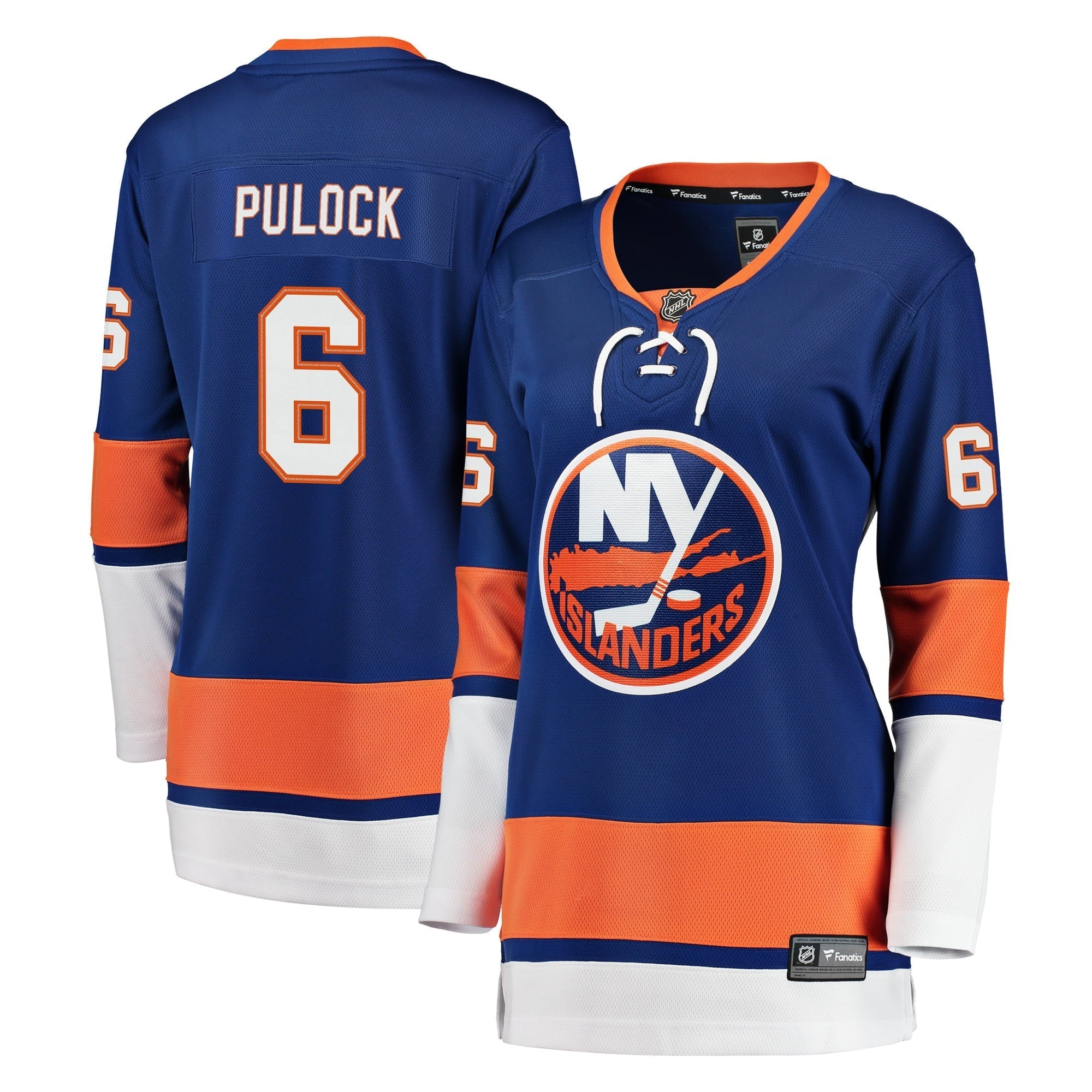 Women's Fanatics Branded Ryan Pulock Royal New York Islanders Breakaway Player Jersey