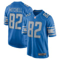 James Mitchell Detroit Lions Nike Player Game Jersey   Blue