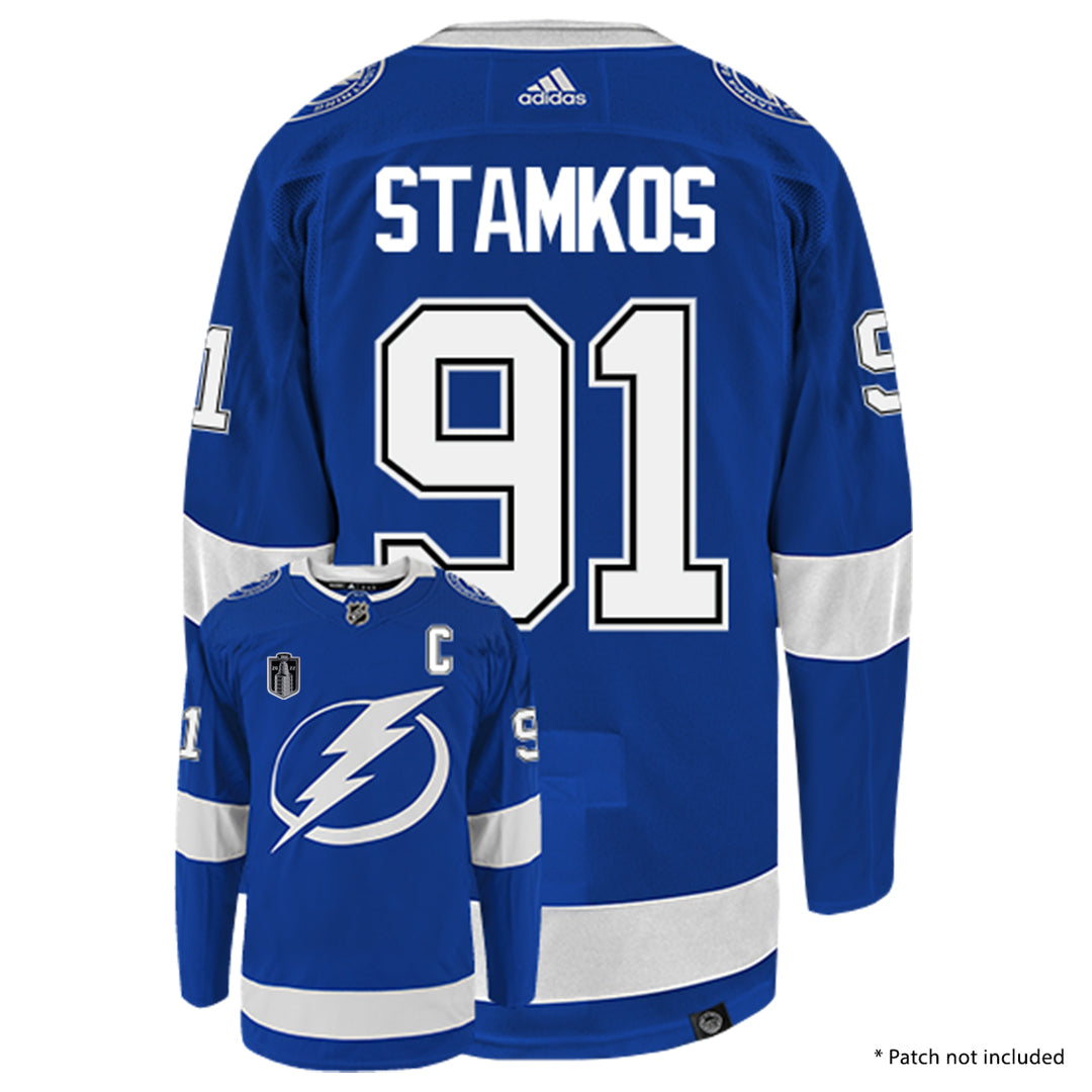 Steven Stamkos Tampa Bay Lightning Adidas Primegreen Authentic NHL Hockey Jersey